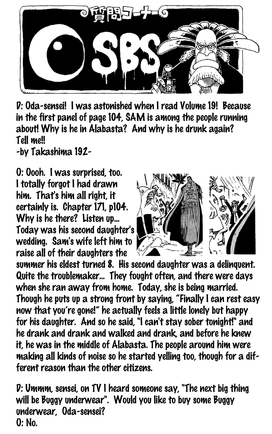 One Piece, Chapter 191 image 20